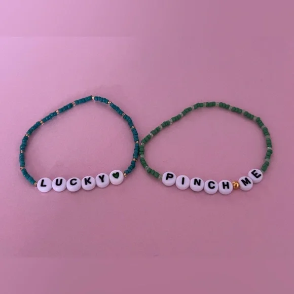 Saint Patrick’s Day Themed Bracelet Set - Picture 2 of 2